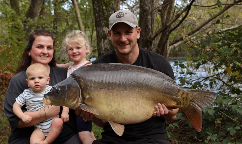 Rob Burgess French Mirror Carp - Redwood Lake